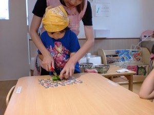 わんわん 3~5歳児 調理保育2