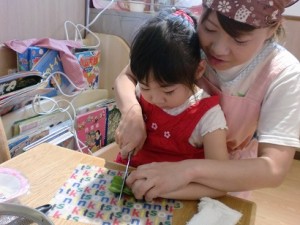 わんわん 3~5歳児 調理保育1