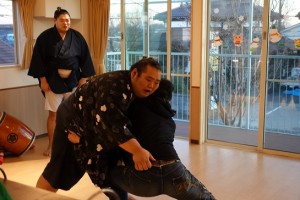 お父さんもたたかってくれました!
